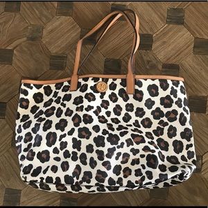 Tory Burch Kerrington Leopard Tote